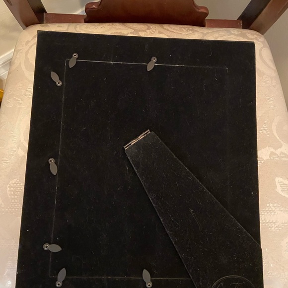 Mahogany wooden frame says Take Time To:Think,Play,Read,Love,Friendly,Give,Work - Picture 5 of 9